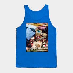 Sewing - Basket of Sewing Supplies Tank Top